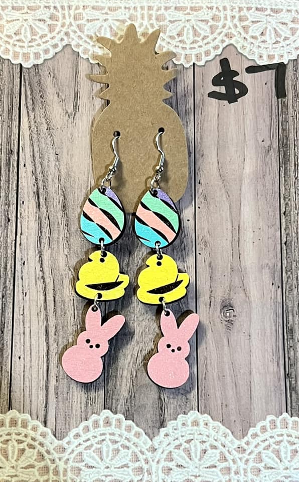 3-Tiered Easter Dangles
