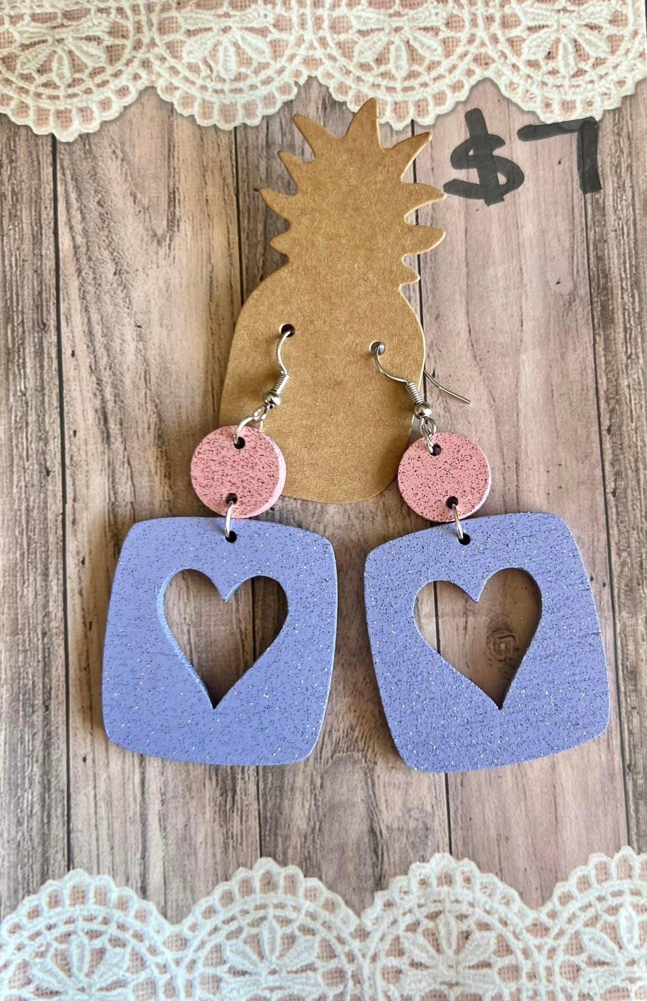 Circle Square Heart Cut Out