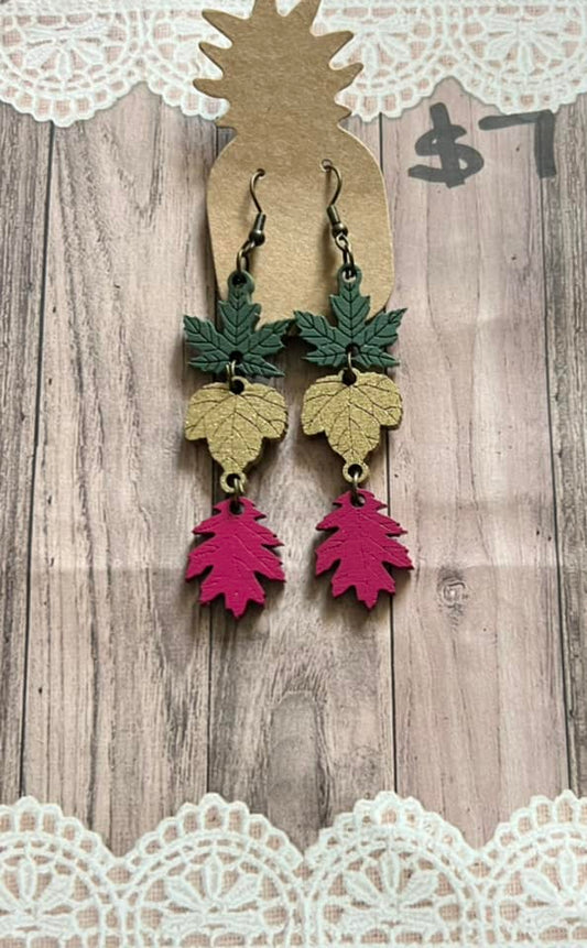 3-Tiered Fall Leaves V2