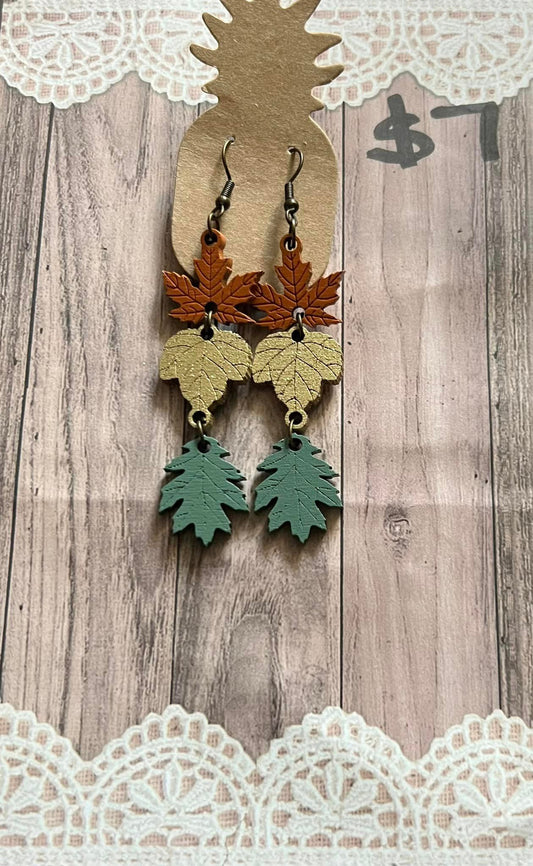 3-Tiered Fall Leaves V3