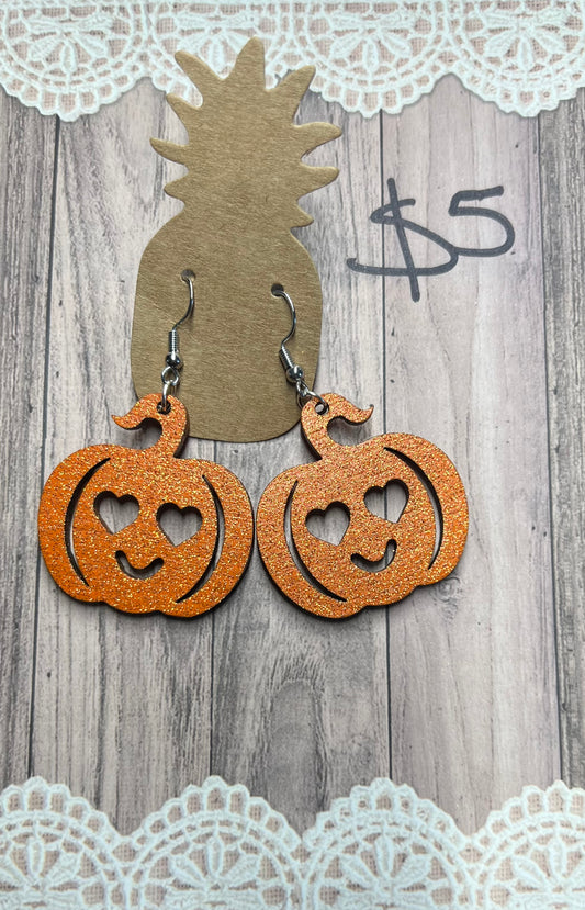 Pumpkin Heart Eyes