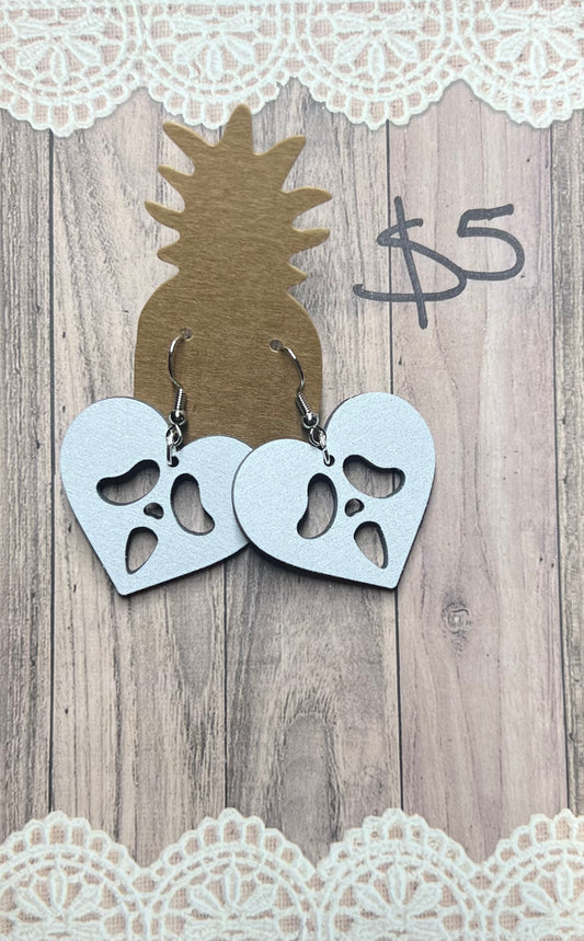 Ghost Face Heart
