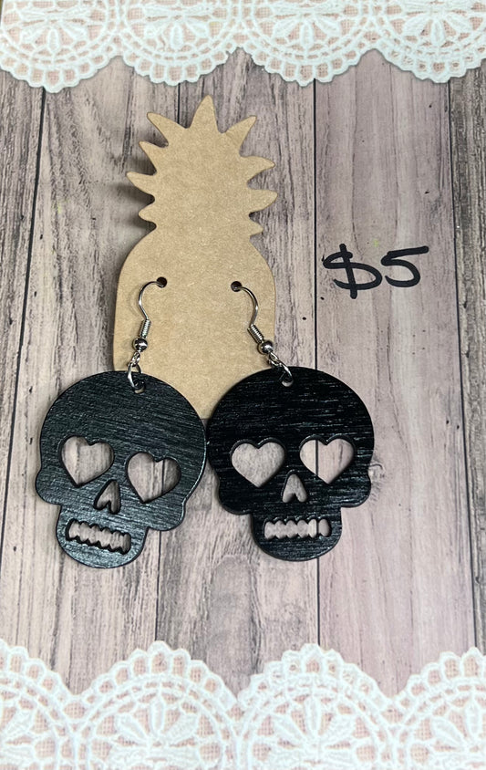 Heart Eyed Skulls