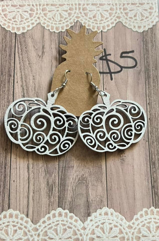 Mandala Pumpkins White