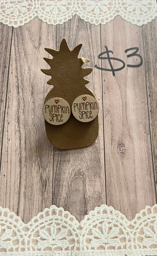 Pumpkin Spice Stud