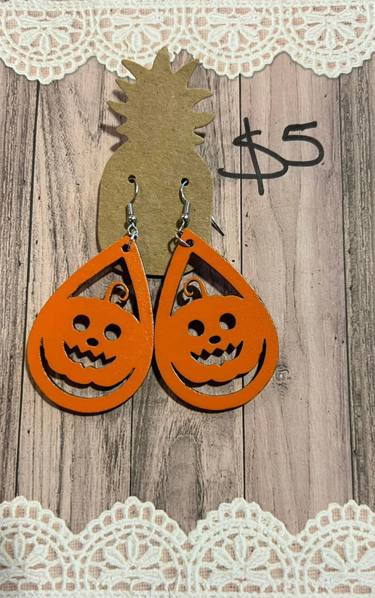 Tear Drop Happy Pumpkin